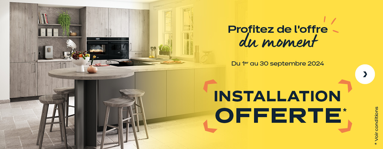 Installation offerte